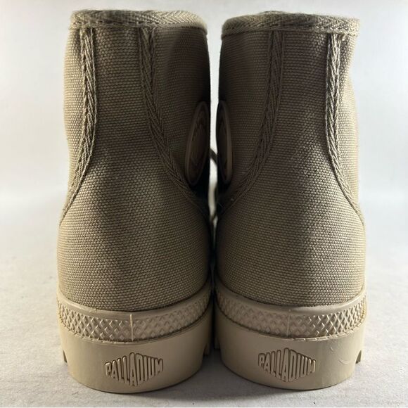 NEW Palladium Pampa Hi Ankle Boots Beige Size Men’s 9.5 Women’s 11 - Picture 4 of 8